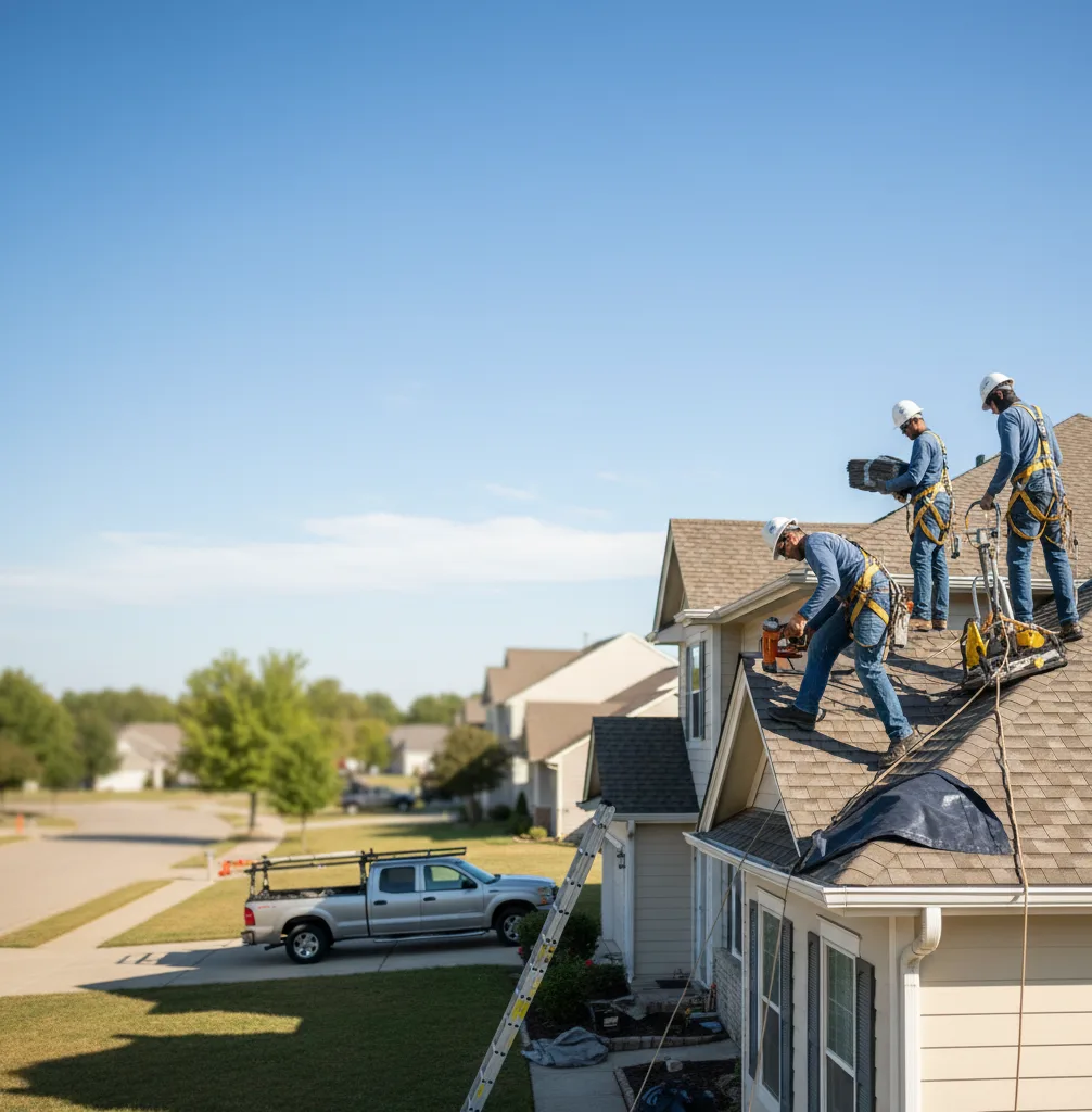 Roof Repair in Harrisonville